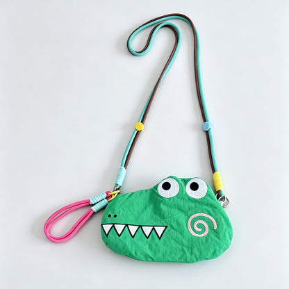 Animal Shape Nylon Crossbody Bag