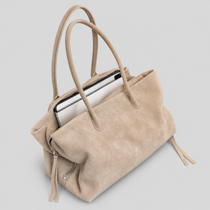 Multi Pocket Shoulder Tote Bag