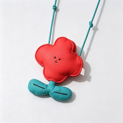 Flower Shape Mini Crossbody Pouch