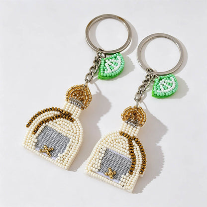 Beaded Bottle Bag Charm