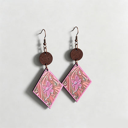 Bohemian Retro Wood Rhombus Wo - Shopdayla Wholesale - #1682