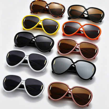 Oversized Hollow Sunglasses