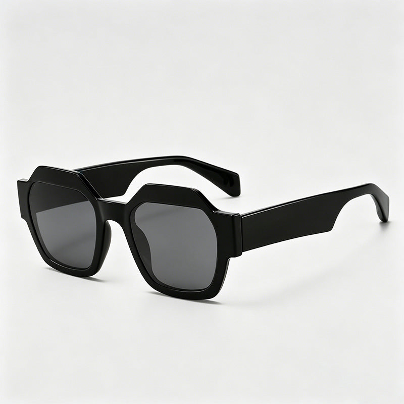 Trendy Geometric Octagon PC Frame Fashion Sunglasses