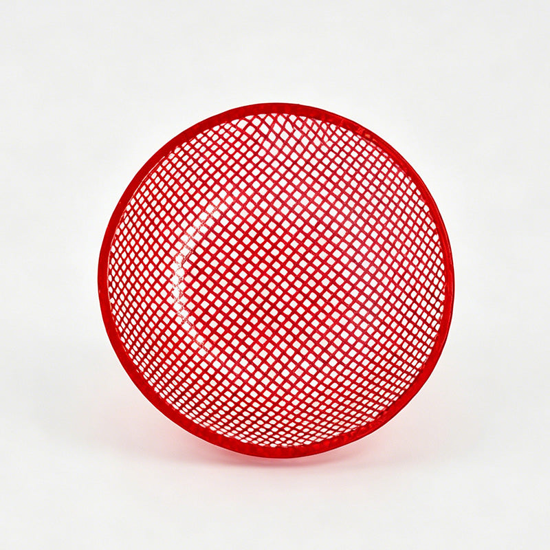 Dopamine Colored Grid Glass Sauce Bowl