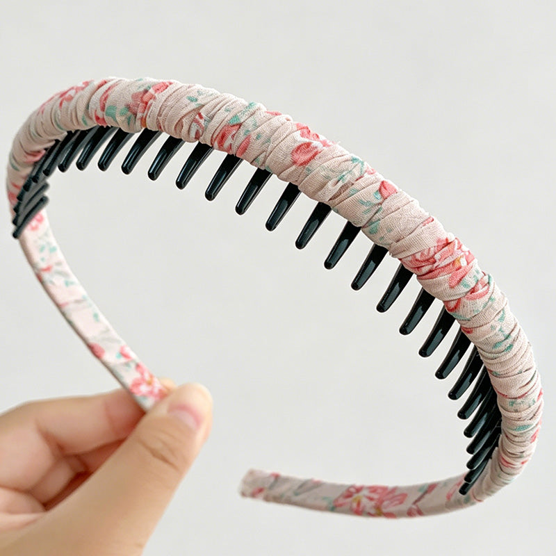 Vintage Floral Non-Slip Fabric Headband