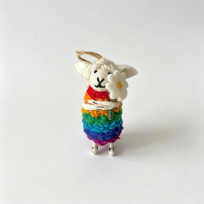 Sheep Doll Keychain Bag Hanging Charm