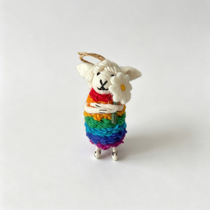 Sheep Doll Keychain Bag Hanging Charm