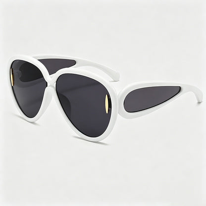 Oversized Hollow Sunglasses