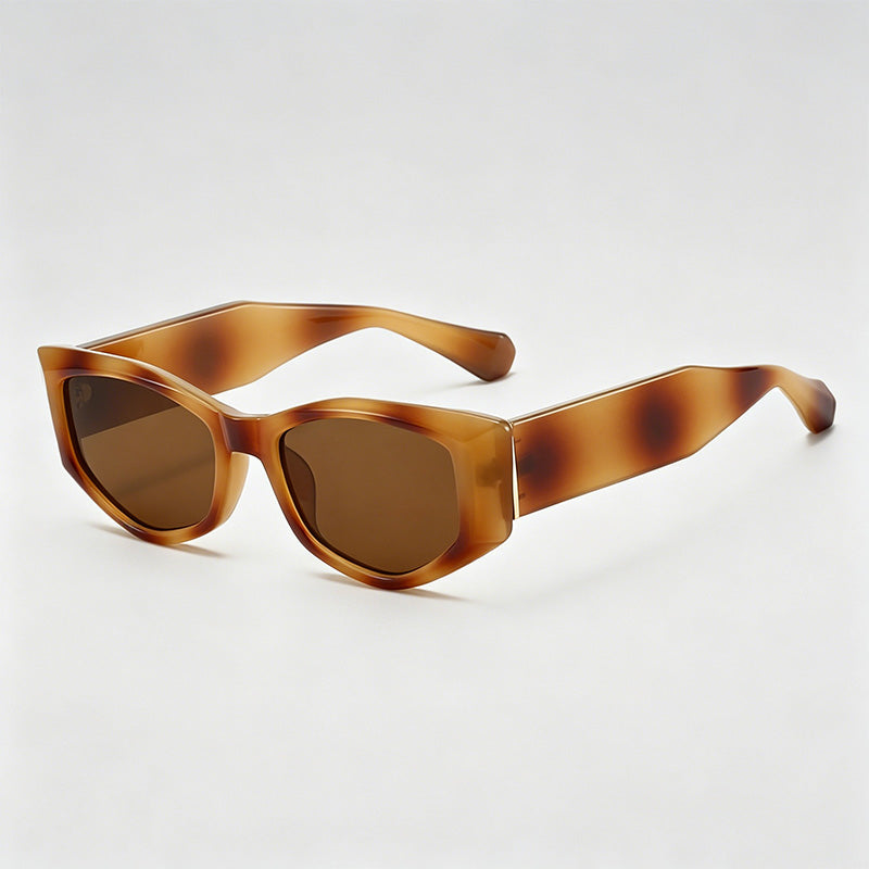 Retro Cat Eye Rectangle Sunglasses