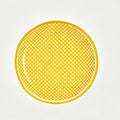 Dopamine Colored Grid Glass Sauce Bowl