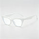 White/Transparent / One Size