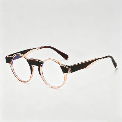 Vintage Round Steam-Punk PC Fashion Sunglasses