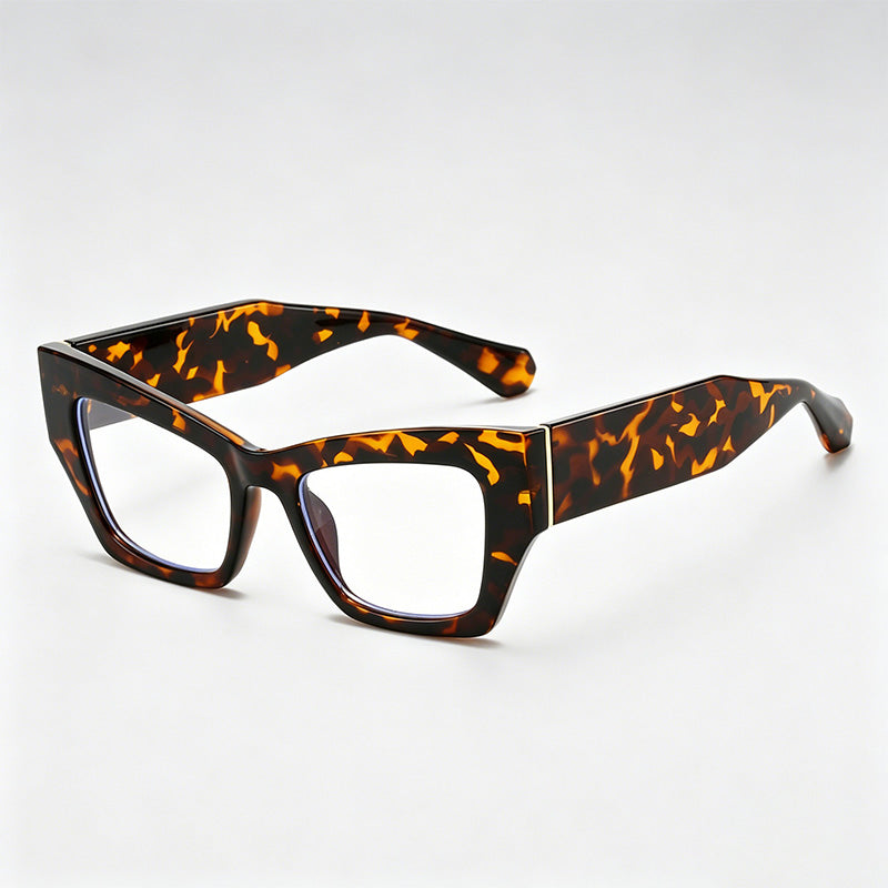 Trendy Geometric Cat Eye Sunglasses