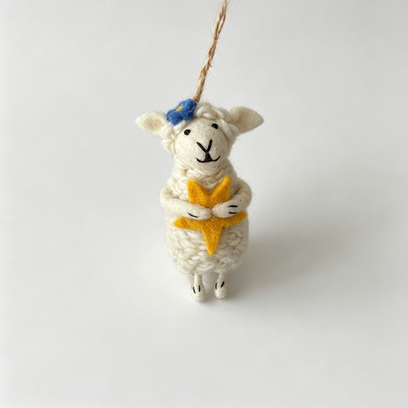Sheep Doll Keychain Bag Hanging Charm