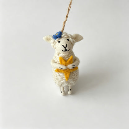 Sheep Doll Keychain Bag Hanging Charm