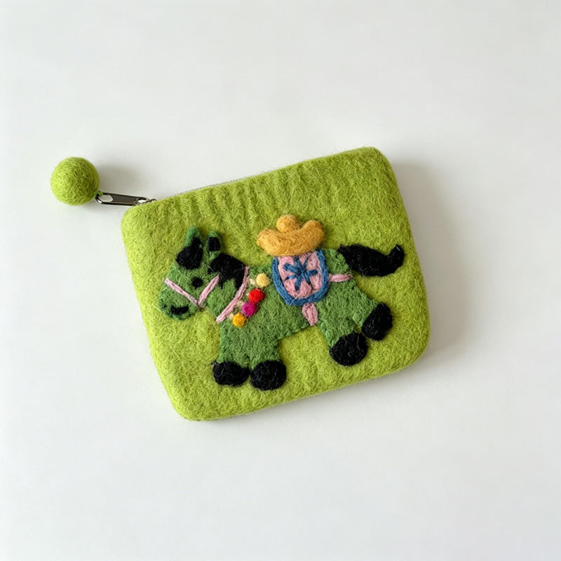 Animal Zipper Coin Wallet