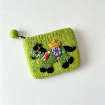 Animal Zipper Coin Wallet
