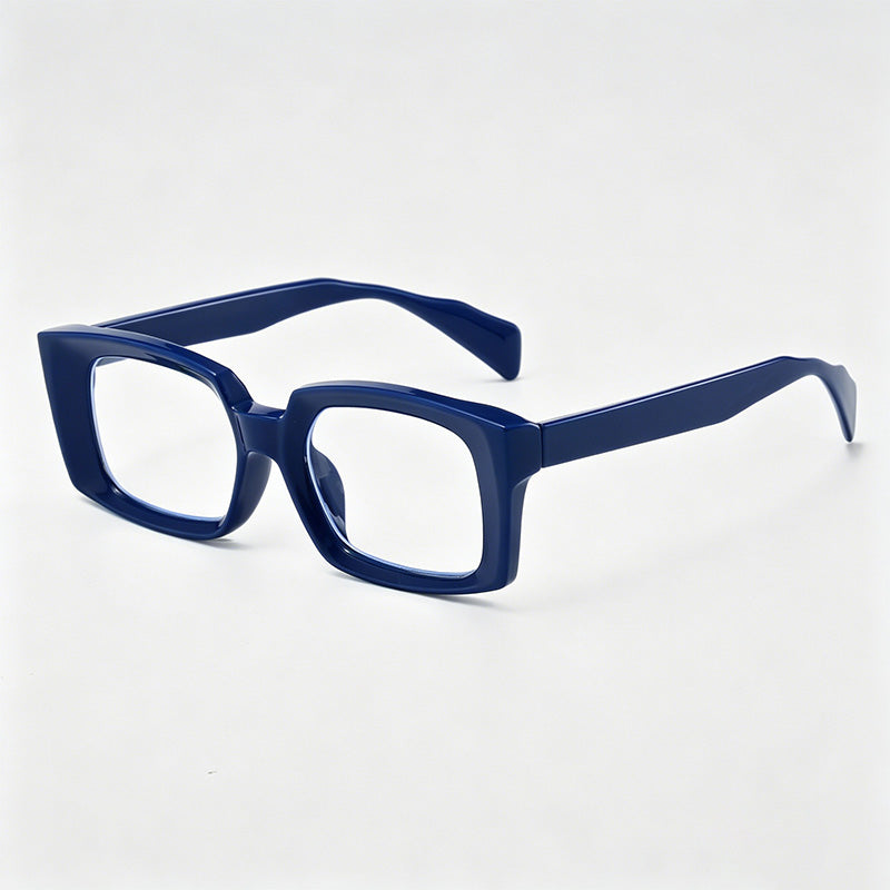 Retro Thick Square Frame Sunglasses