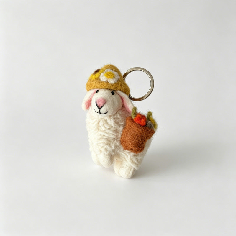 Sheep Doll Keychain Bag Hanging Charm