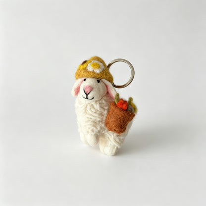 Sheep Doll Keychain Bag Hanging Charm