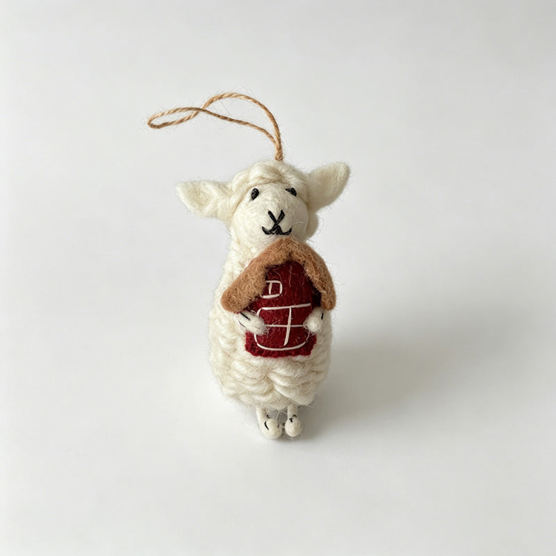 Sheep Doll Keychain Bag Hanging Charm