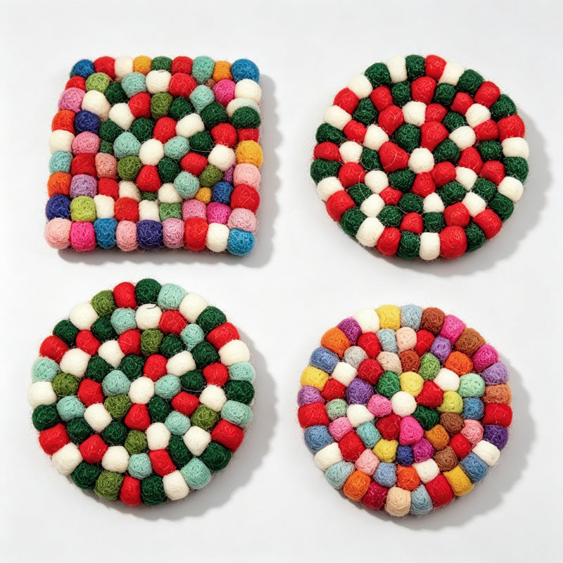 Felt Ball Coaster