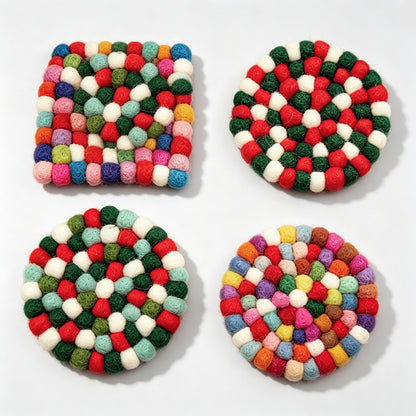 Felt Ball Coaster