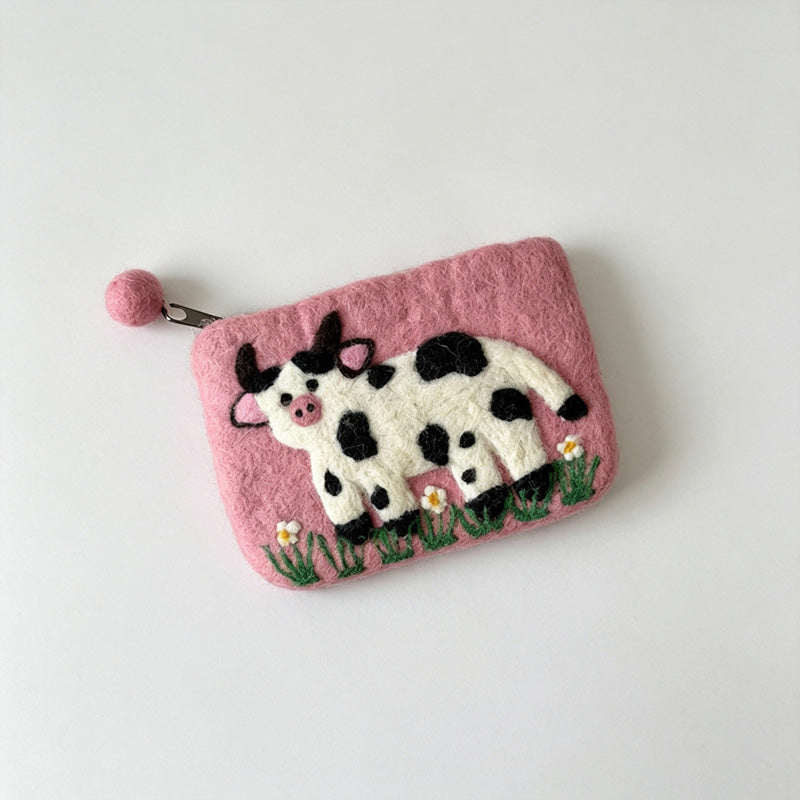 Animal Print Coin Wallet