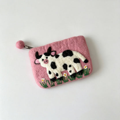 Animal Print Coin Wallet
