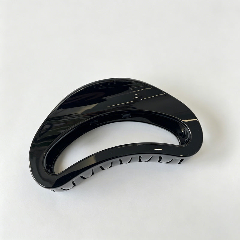 Large Butterfly Acetate Half Round Hair Claw Clip