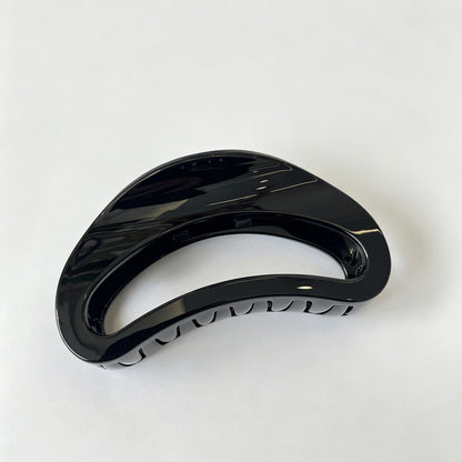 Large Butterfly Acetate Half Round Hair Claw Clip