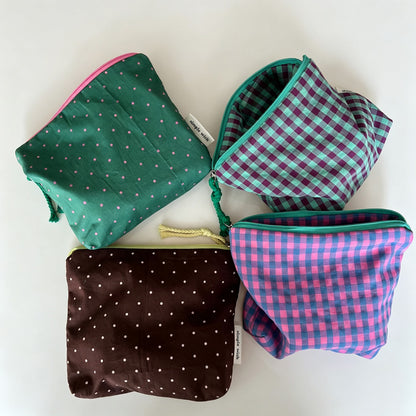 Patchwork Zip Pouch