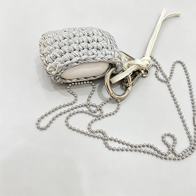 Beaded Woven Mini Pouch