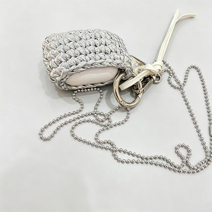 Beaded Woven Mini Pouch