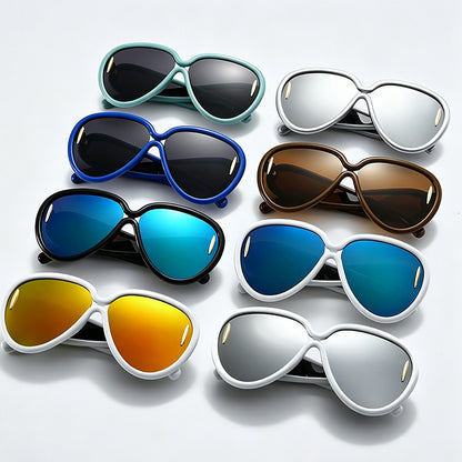 Oversized Hollow Sunglasses