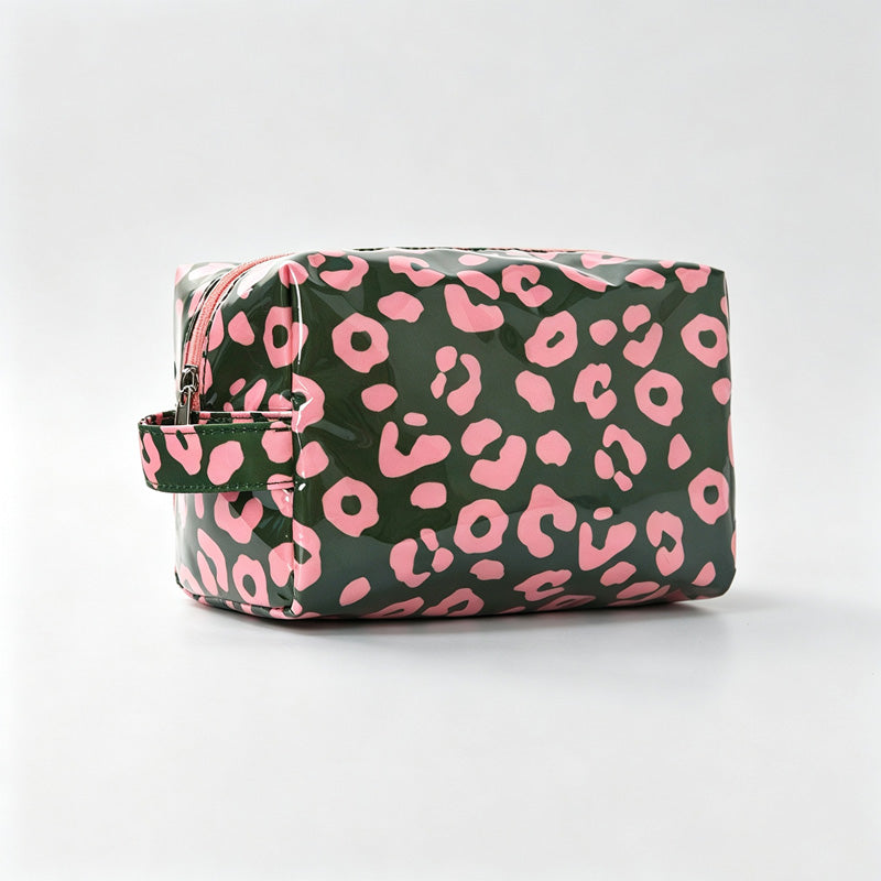 Floral PVC Cosmetic Bag