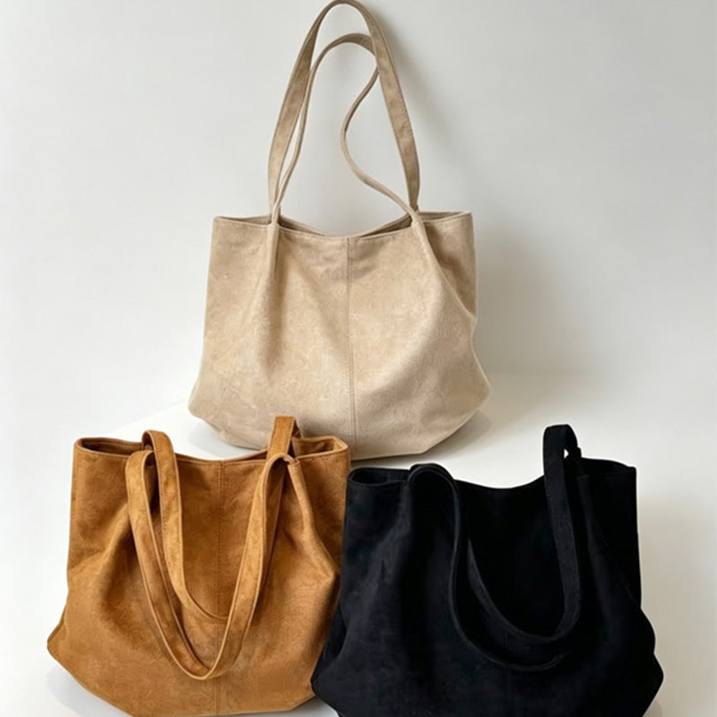 Soft Crescent Shoulder Bag