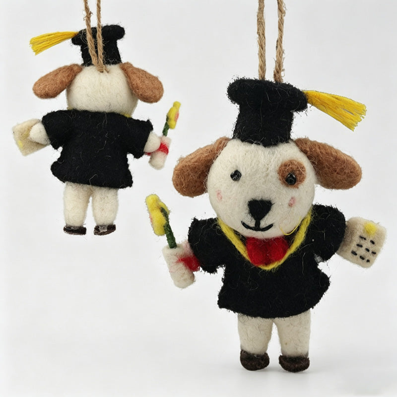 Graduation Plush Keychain