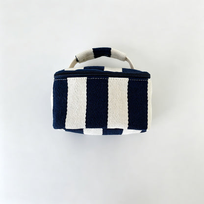 Thick Stripe Storage Pouch