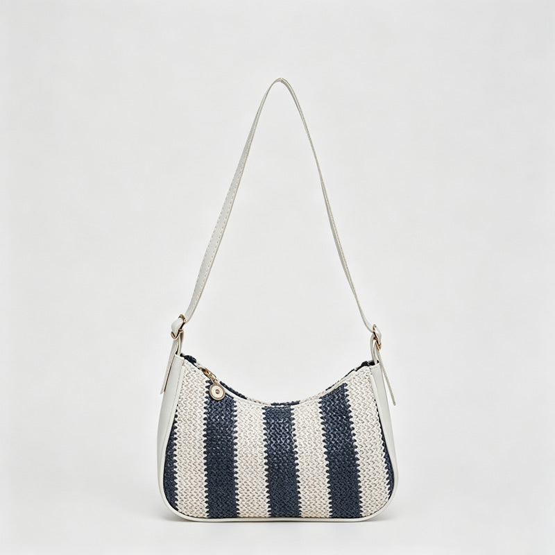 Rainbow Crochet Shoulder Bag