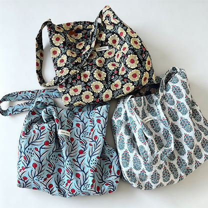Artistic Print Crossbody Bag