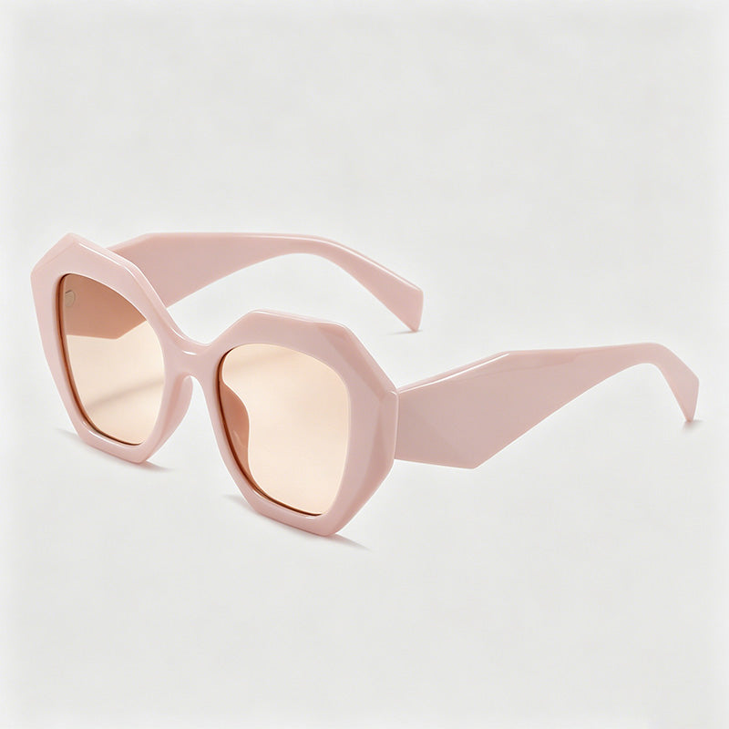 Irregular Cut Hip Hop PC Protective Fashion Sunglasses