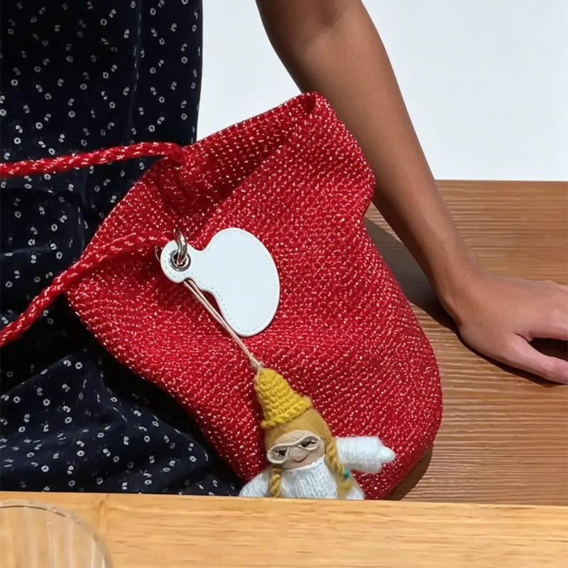 Soft Crescent Shoulder Bag