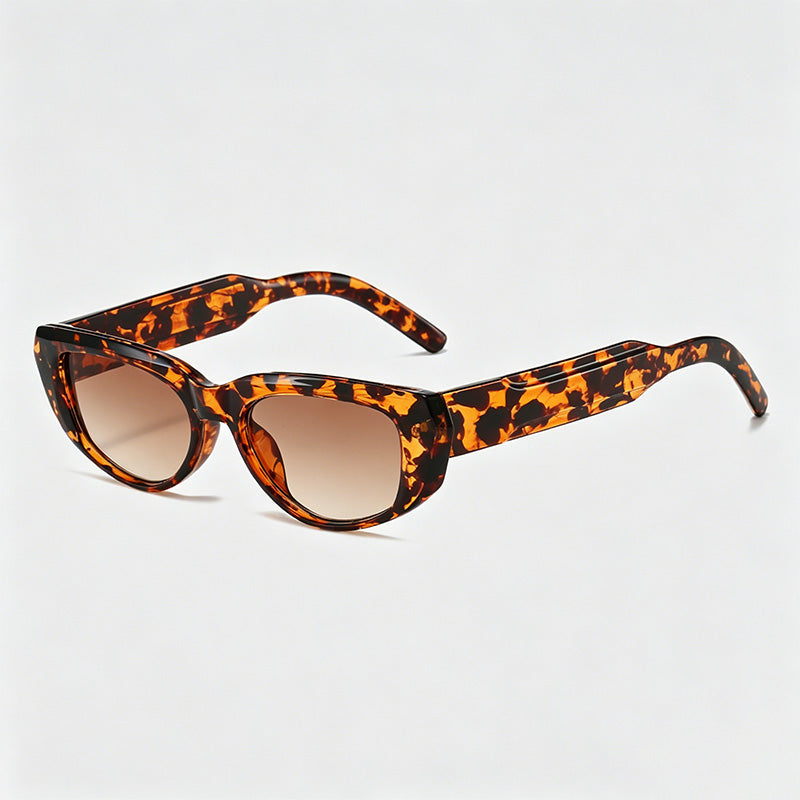 Retro Cat-Eye PC Frame Fashion Sunglasses