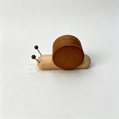 Snail Wooden Coaster Set
