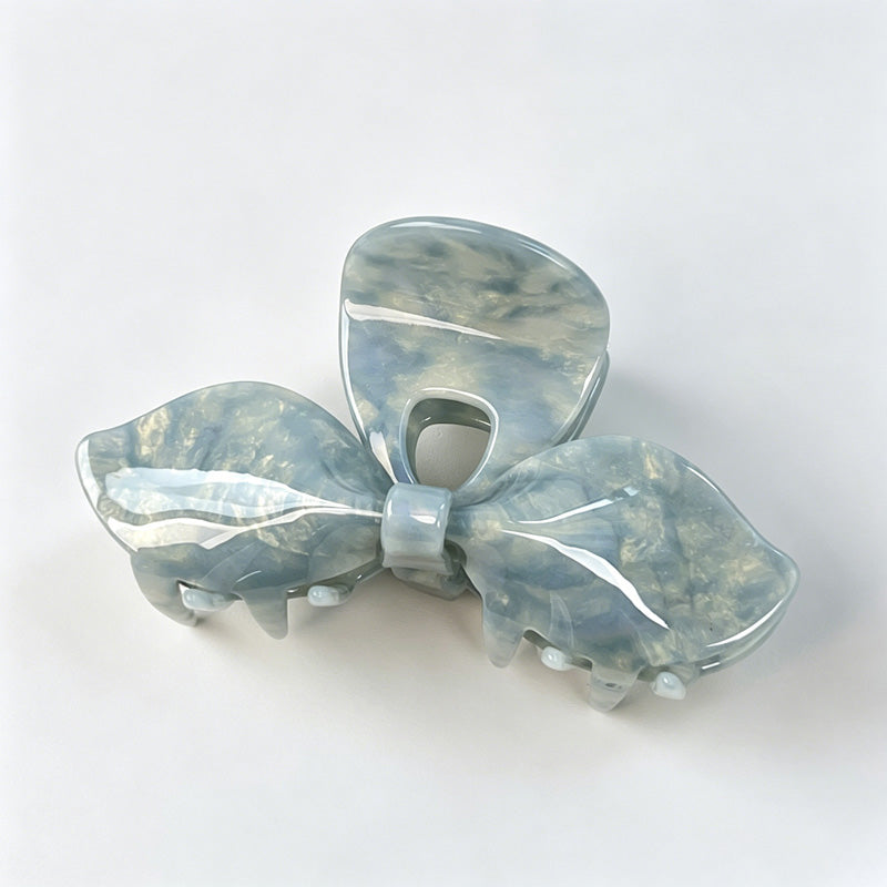 Marbled Acetate Butterfly Hair Claw Clip