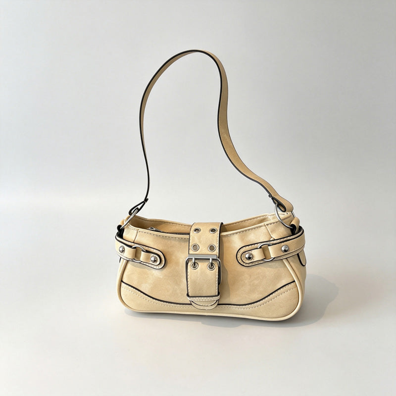 Denim Pocket Shoulder Bag