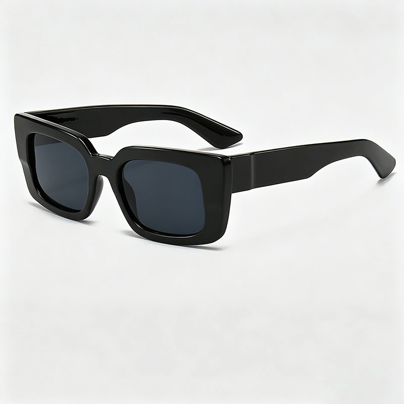 Vintage Thick Square Frame Trendy Sunglasses