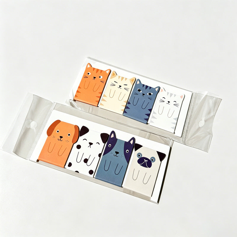 Cat Bookmark Set(Pack of 4)