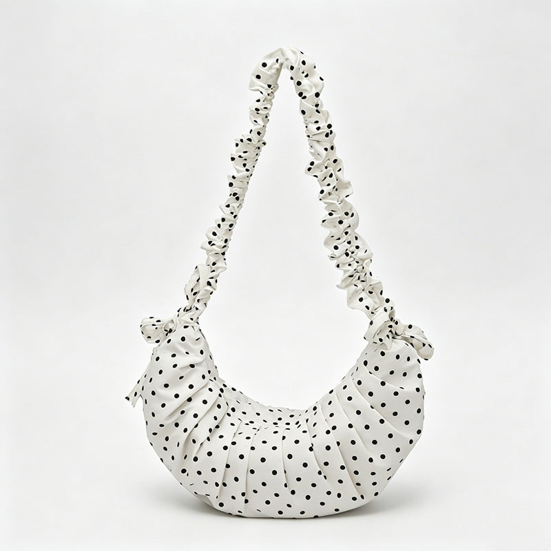 Polka Dot Ruffle Bag
